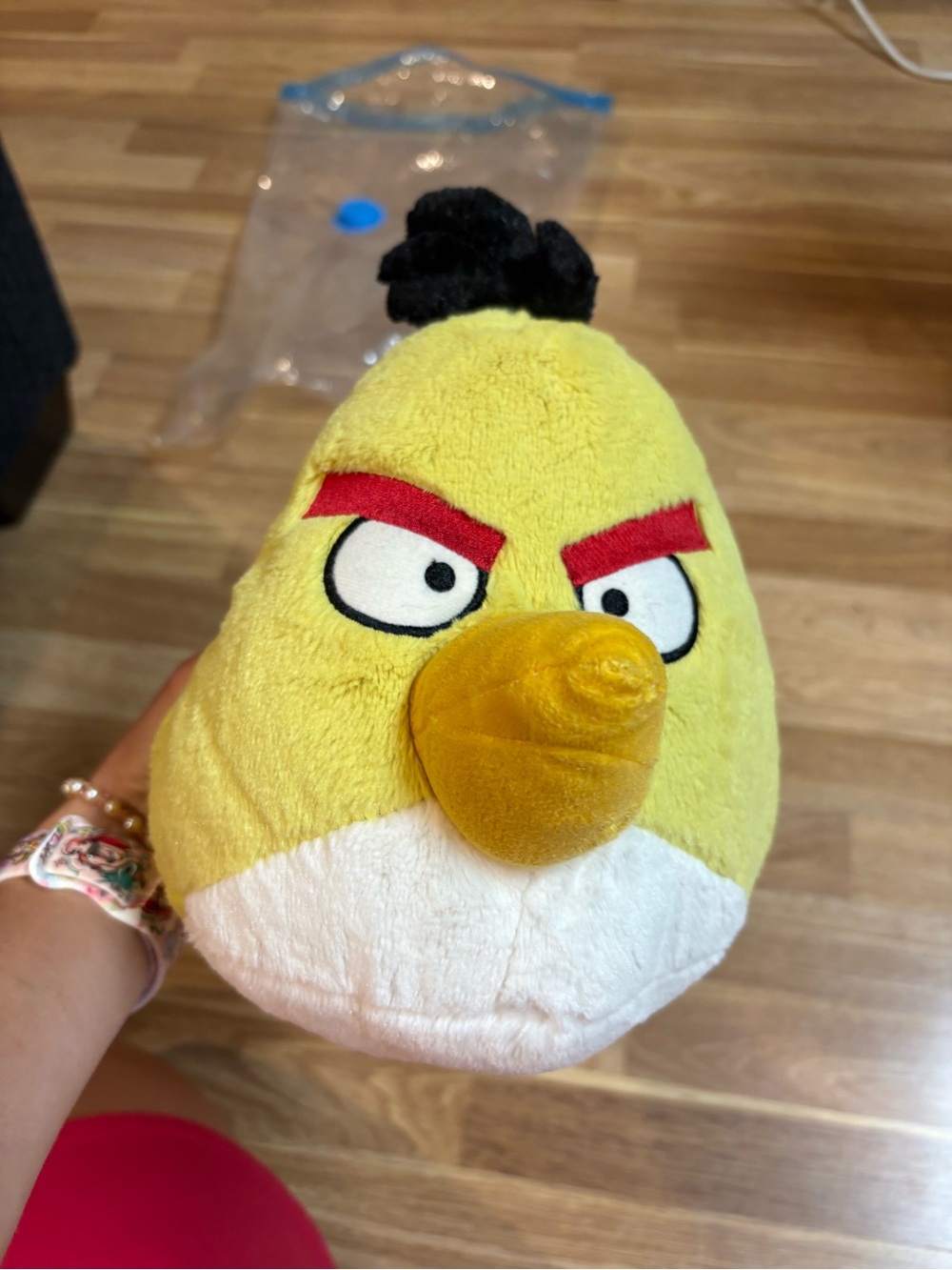 Angry Birds Plush Yellow Bird Chuck Toy Stuffed Animal Commonwealth No Sound